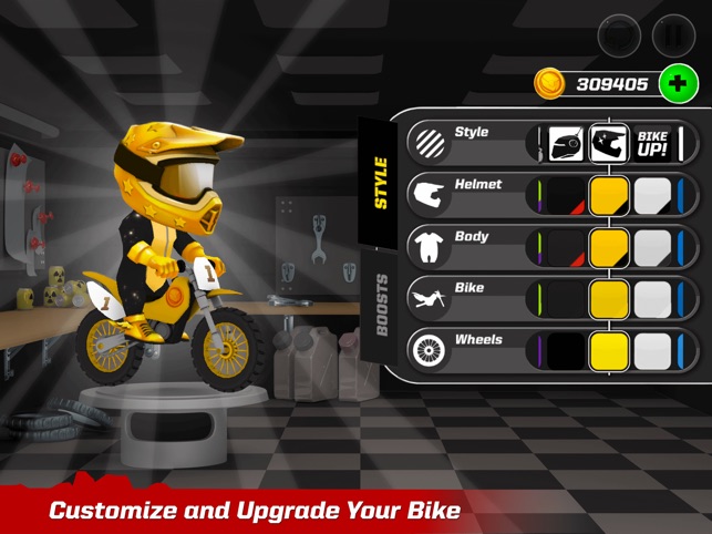 Hill Climb Racing - Gameplay Walkthrough Part 48 - Motocross Bike Max  Upgraded (iOS, Android) 