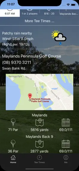 Game screenshot Maylands Golf Tee Times apk