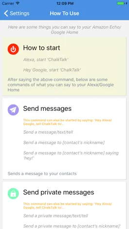 Game screenshot ChalkTalk Messenger apk