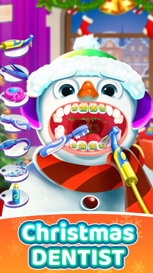 Christmas Dentist Salon Games - 1.0 - (iOS)