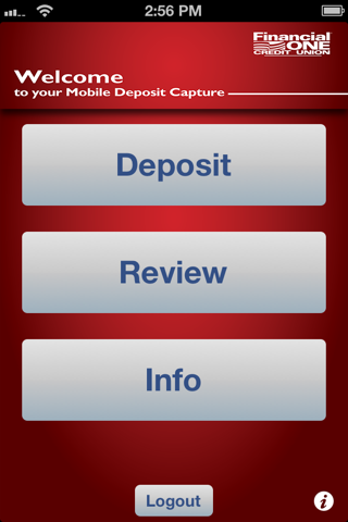 Financial One Mobile Deposit screenshot 2