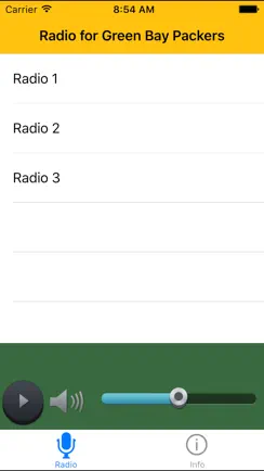 Radio for Packers iPhone image 1