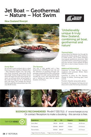 YHA Rotorua Magazine screenshot 4