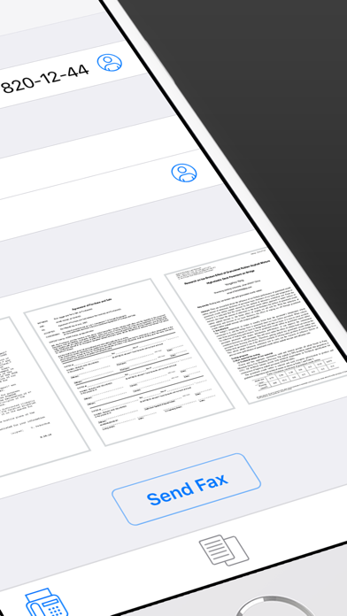 iFax - Send Fax from iPhone Screenshot 2