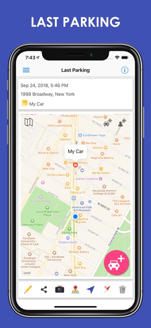 ParKing - Find My Parked Car