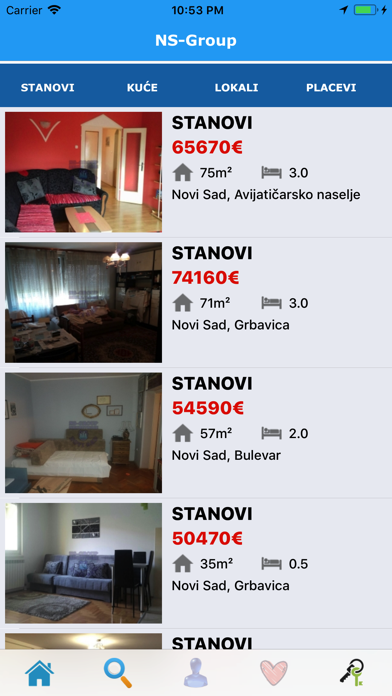 Screenshot #1 pour Nekretnine - Novi Sad