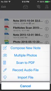 File Notes - Annotate screenshot #2 for iPhone