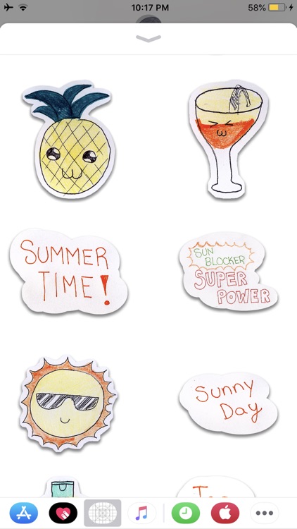 Kawaii! Summertime Stickers screenshot-9