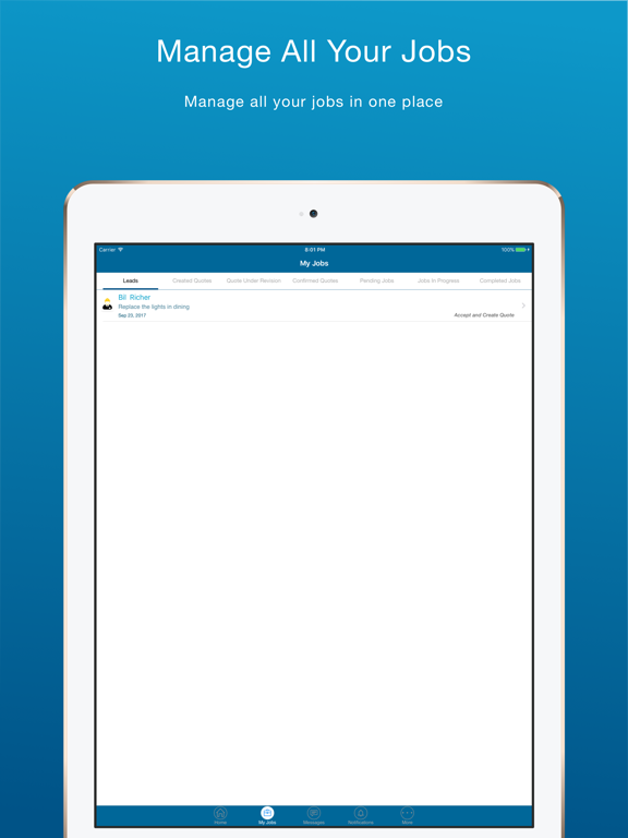 Concierge PRO iPad screenshot 3 - Business app