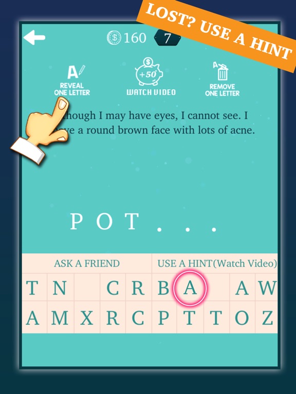 Riddles & Brain Teasers Quiz iPad screenshot