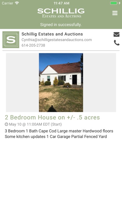 Schillig Auctions