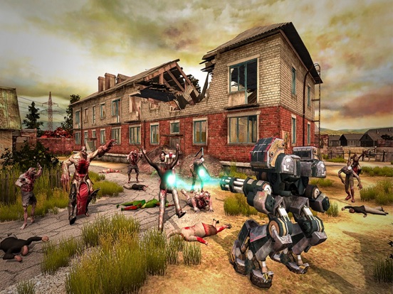 Screenshot #4 pour Robot Recall Zombie War Z