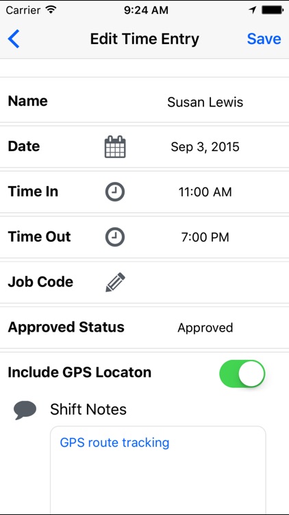 Breeze Clock GPS Time Tracker screenshot-4