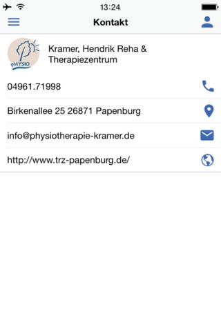 Reha & Therapiezentrum Kramer screenshot 3