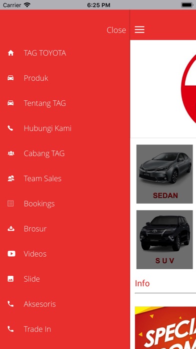 TAG Toyota screenshot 3