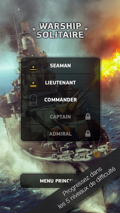 Screenshot #3 pour Warship Solitaire