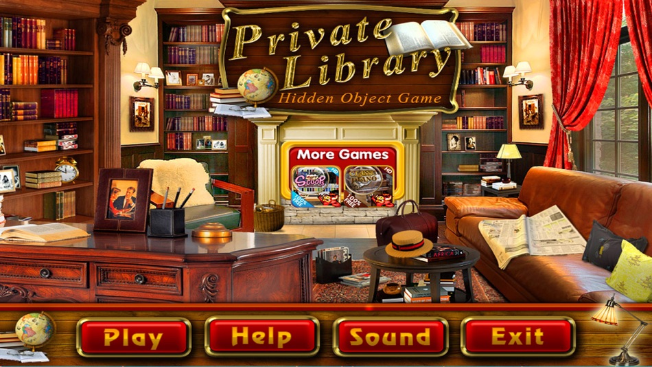#4. Private Library Hidden Objects (iOS) By: Big Leap Studios