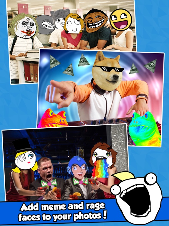 Screenshot #4 pour InstaMeme! - Photo Editor with Funny Meme Stickers