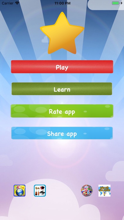 Capital quiz with photo