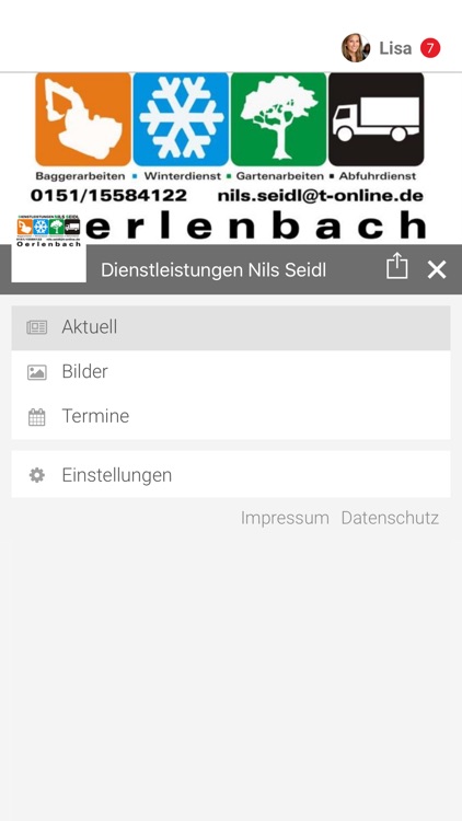 Dienstleistungen Nils Seidl