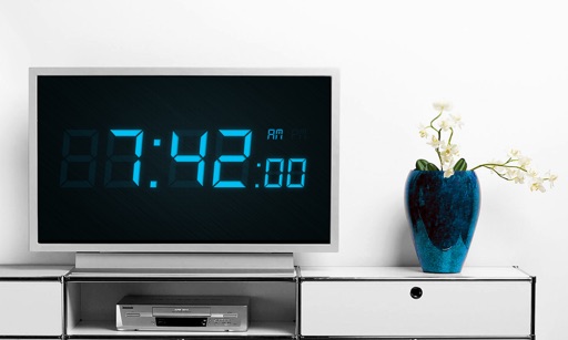 Digital Timepiece – A Beautiful Retro Future LED Clock icon