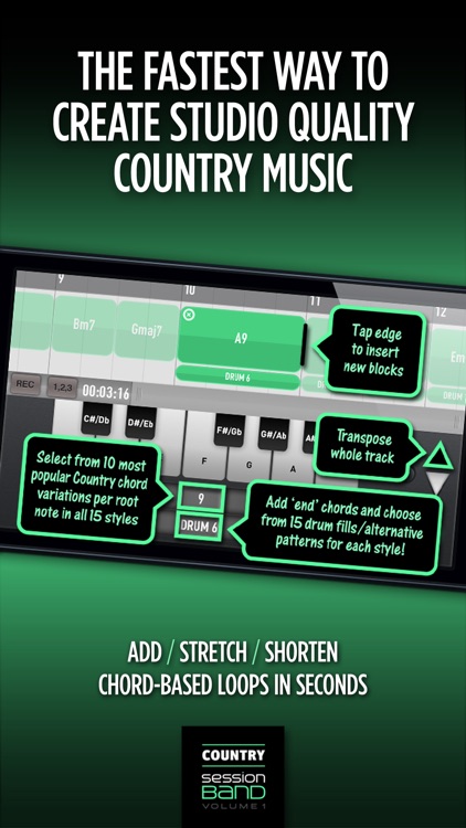 SessionBand Country - Volume 1