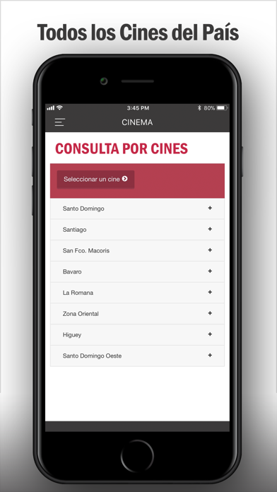 Cartelera RD iPhone screenshot 4 - Entertainment app