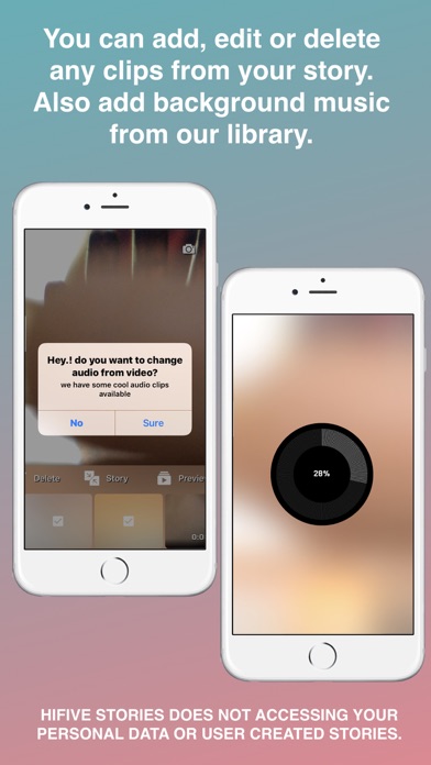HiFive - Video Story Creator screenshot 3