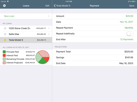 Loans:Personal Loan Calculator screenshot 4