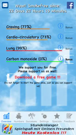Game screenshot Smoke FREE - Non Smoking mod apk