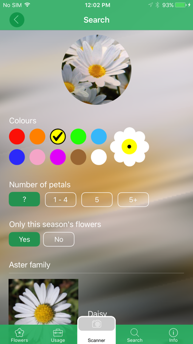 Mobile Flora - Wild Flowers Screenshot 3