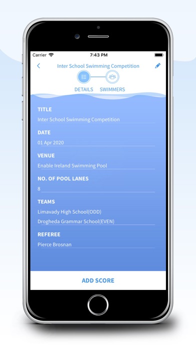 Swim Score-Scholastic screenshot 3