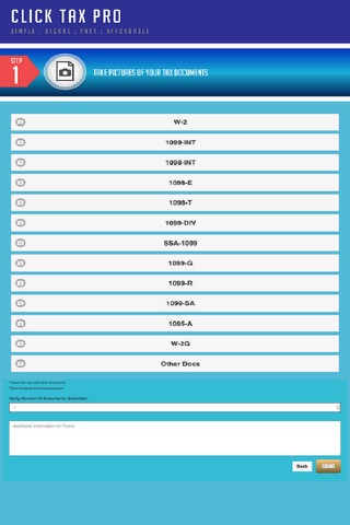 Click Tax Pro -Income Tax Prep screenshot 3