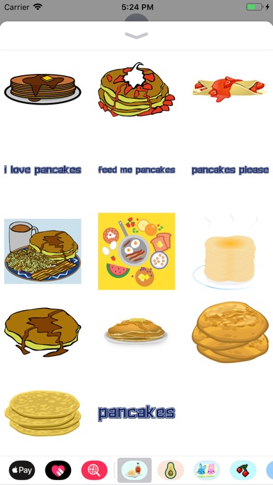 Pancake Flapjack Stickers screenshot 4