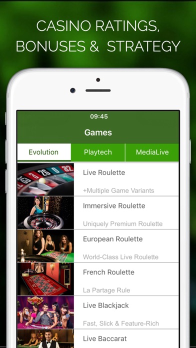 Live Casino & Online Roulette 1.2 IOS -