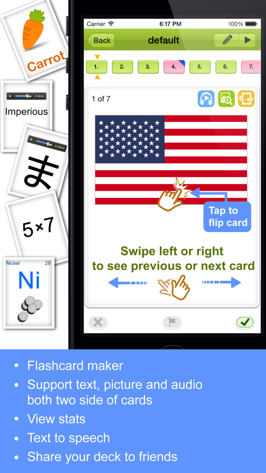 Decku Flashcard Maker Pro - 4.1 - (iOS)