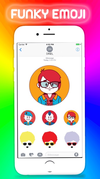Funky Emoji Stickers screenshot 3