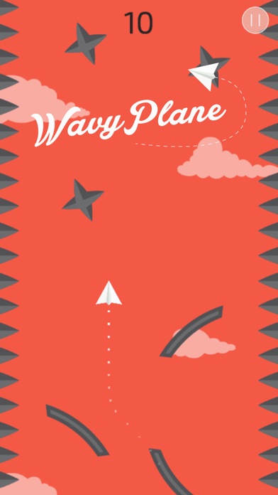 WavyPlane - Flying Paper Plane screenshot 2