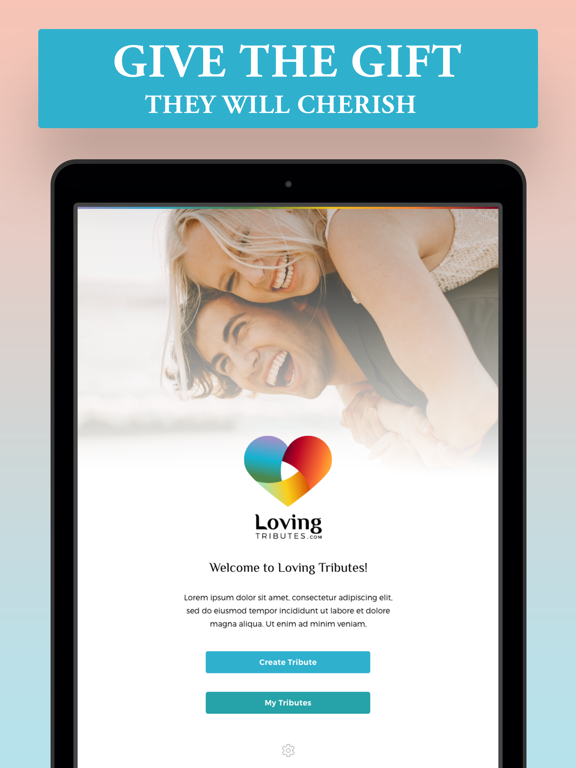 Loving Tributes iPad screenshot 8 - Photo & Video app