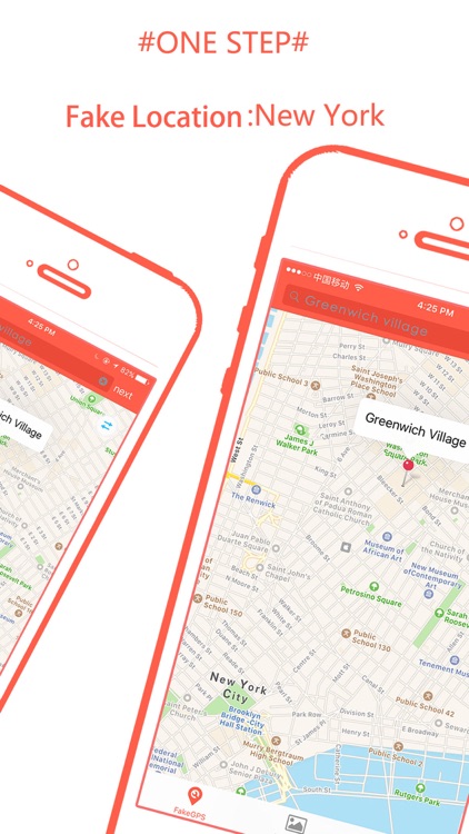 Fake location - change your location&address