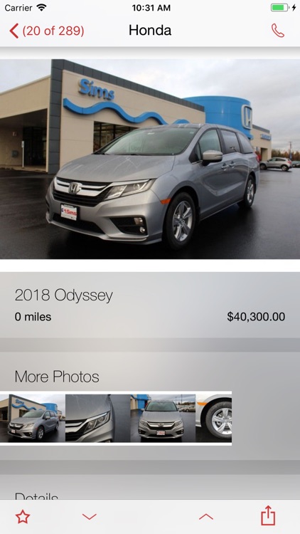 Sims Honda DealerApp