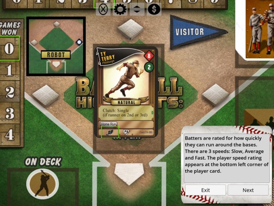 Baseball Highlights 2045 iPad app afbeelding 1