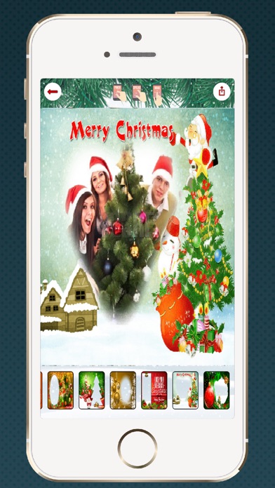 Christmas cards frames screenshot 3