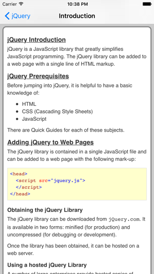 jQuery Pro Quick Guide(圖2)-速報App