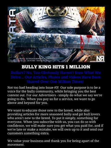 Скриншот из BULLY KING Magazine