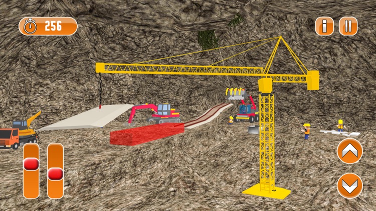 Uphill Railway Track Build Pro