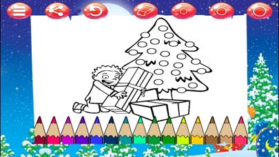 Coloring Page for Christmas screenshot 3