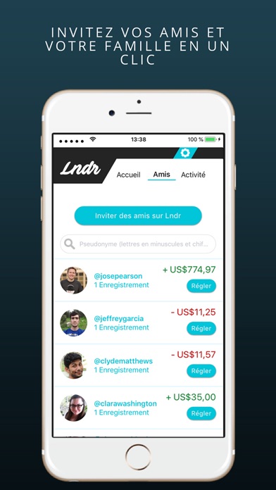 Screenshot #1 pour Lndr by Blockmason