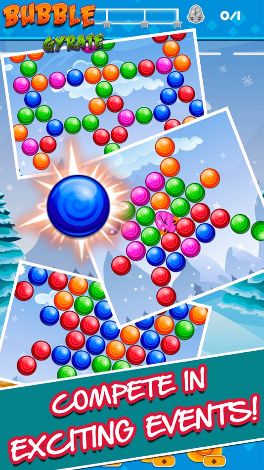 #3. Bubble Gyrate Shooter (iOS) 由: Bin Wang