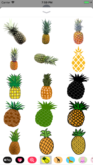 Pineapple Sticker Pack